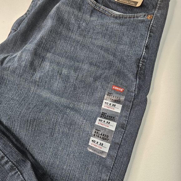 Men's Levi's® 559™ Stretch Relaxed Straight Fit Jeans size 40x32 - Picture 2 of 8